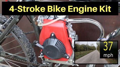 how to install a engine on a bicycle